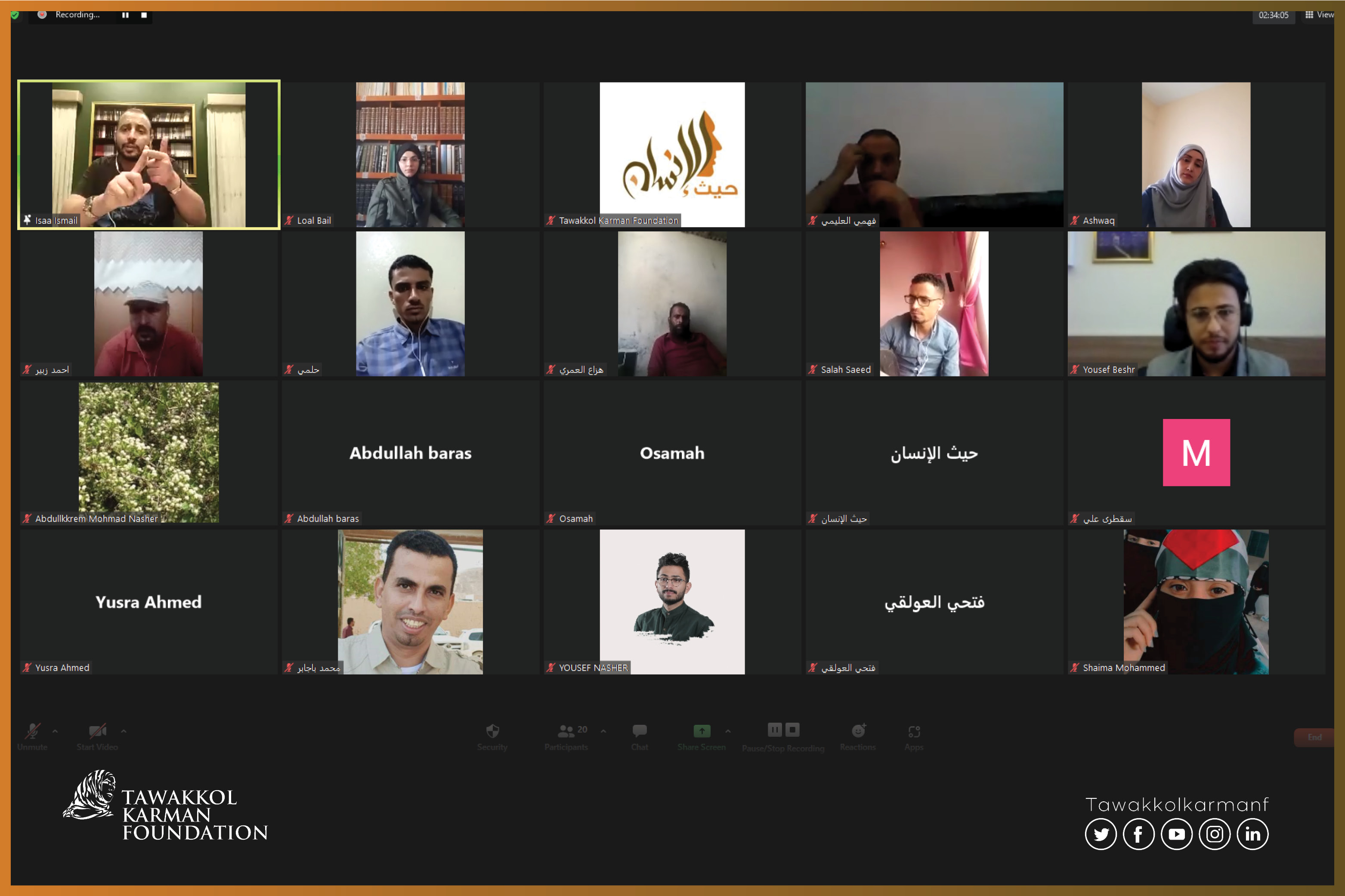 TKF organizes a special training course for the coordinators of the program of “Haven for Humanity” the fourth season1